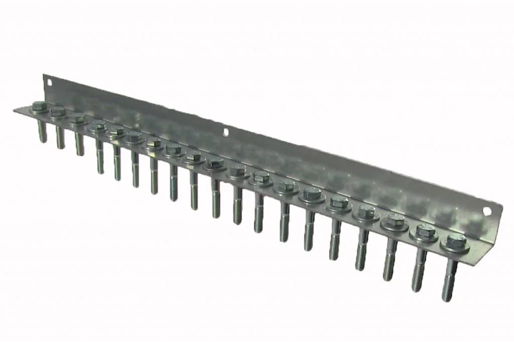 Bolt rack for cinch angle bolts Made of 18 GA Galvanized Steel #CA041