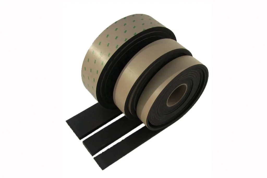 Rubber Gasket (CA Door Poron Gasket) ½” x 3” by the foot: #CA022 ½” x 2” by the foot: #CA 023 ¼” x 1¾” by the foot: #CA024